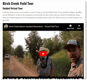 Birch Creek Virtual Field Trip