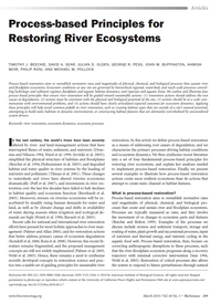 Process-based principles for river restoration image