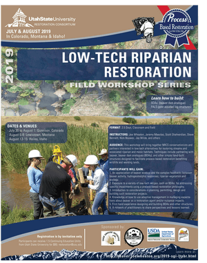 2019 Workshop Flyer